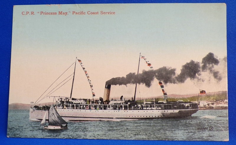 Postcard. Princess May.  CPR