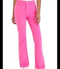 Lauren Ralph Lauren Pink Kick Flare Jeans Wome Size 10 Barbiecore Denim Stretch