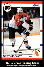 1990-91 Score American Scott Mellanby #242 Philadelphia Flyers NHL Hockey Base S