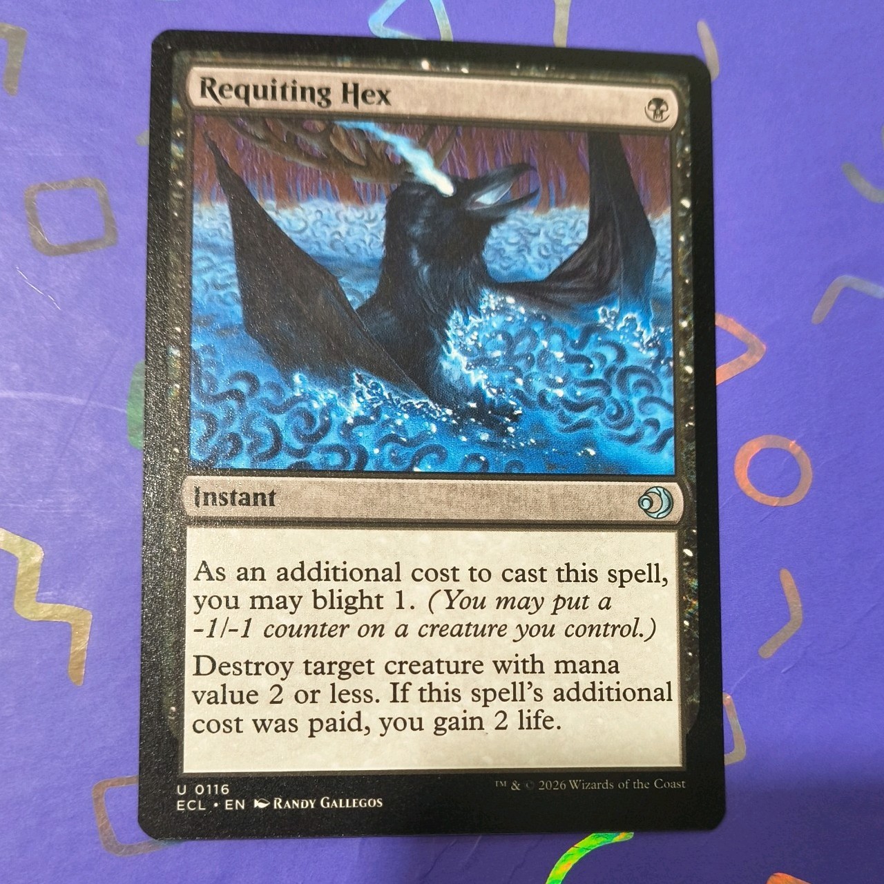 Requiting Hex #116 U MTG Lorwyn Eclipsed
