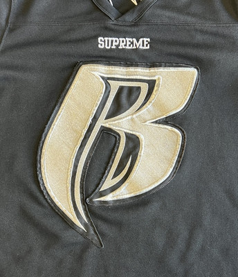 シャツ Supreme 14AW ruff ryders hockey jersey Supreme 2014 Ruff Ryders Hockey Jersey T-Shirt - White T