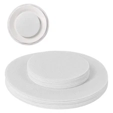 50 Pcs Plate Separators Storage 9.8'' + 5.9'' - 2 Different Size Soft Felt Pl...