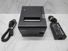 Epson OmniLink TM-T88VI Thermal Receipt Printer RS-232 USB M338A PS-180 Adapter