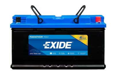 Exide Vehicle Battery for Q7, SQ7, Cayenne, A4, A4 allroad+More MX-H9/L6/95R