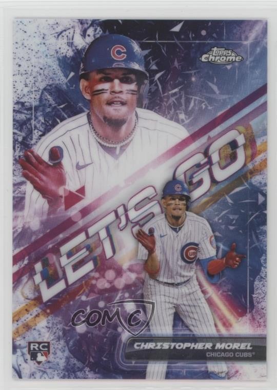 2023 Topps Chrome Let's Go Christopher Morel #LGC-45 Rookie RC g5i