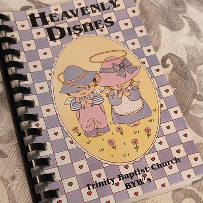 Heavenly Dishes Trinity Baptist Church West Monroe LA Spiral-Bound Cookbook