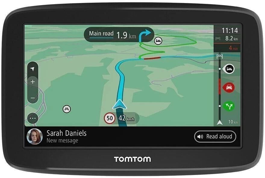 TomTom GO Classic 5” 2nd gen USB-C 32GB WLAN Bluetooth Fahrspurassistent Schwarz
