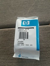 HP GENUINE Ink Cartridge CB337W 75 Tri Color New Sealed No Cardboard Box