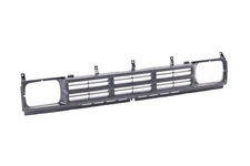 For 90-1992 NISSAN D21 Hardbody Pickup New Front Black Grille Assembly w/Insert