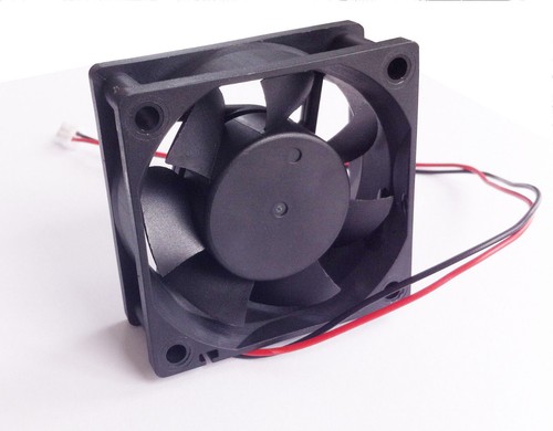 12V Cooling Computer Fan Small 60x60x25mm DC Brushless 2-pin - Picture 4 of 6
