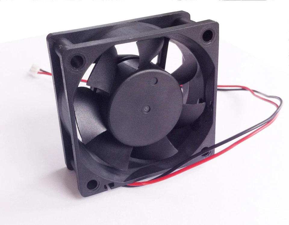 12V Cooling Computer Fan Small 60x60x25mm DC Brushless 2-pin  - Image 4 of 4
