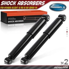 2x Shock Absorbers Rear Side for Hyundai i20 I ix20 Accent Kia Venga 553001J000