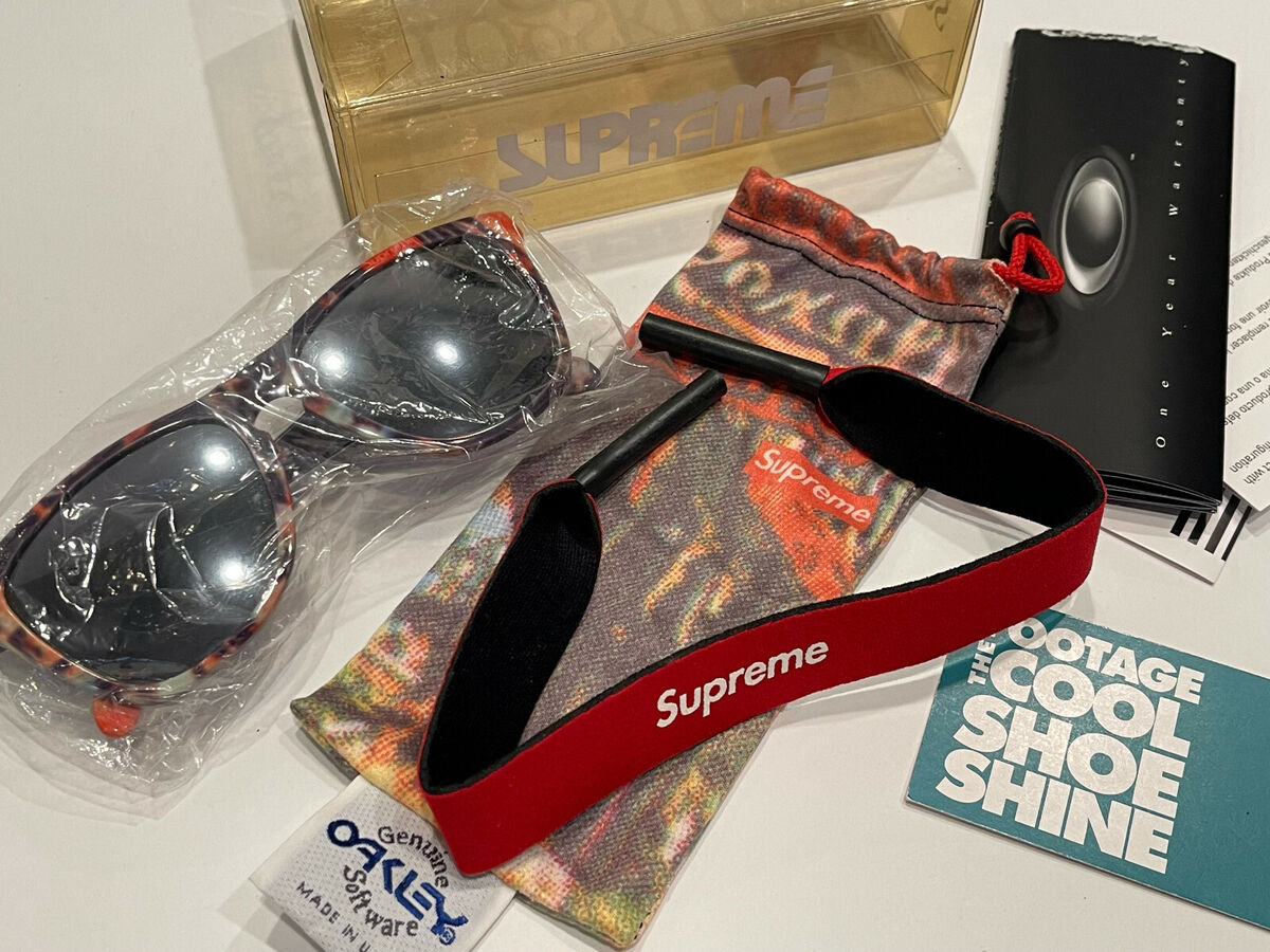 2007 OAKLEY SUPREME FROGSKINS WHITE CITY BLACK IRIDIUM BOX 2007 OAKLEY SUPREME FROGSKINS WHITE CITY BLACK IRIDIUM BOX