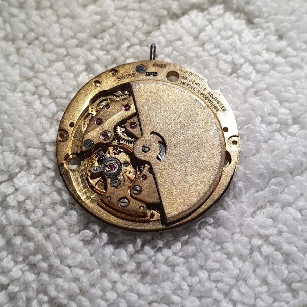 Vintage L.U Chopard Automatic 35 J Frederic Piguet Cal 71 Movement Used As Parts - Image 4 of 4