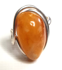 NATURAL BALTIC AMBER RING