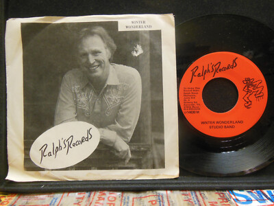 〚WINTER WL〛Limited Edition 250／No.159 Kevin Sellew - Winter Wonderland (Cued) / Studio Band, 45 RPM NM w