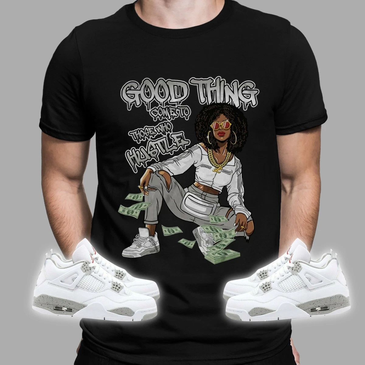 Good Thing To Come Those Shirt Gray Nike Air Jordan 4 Retro