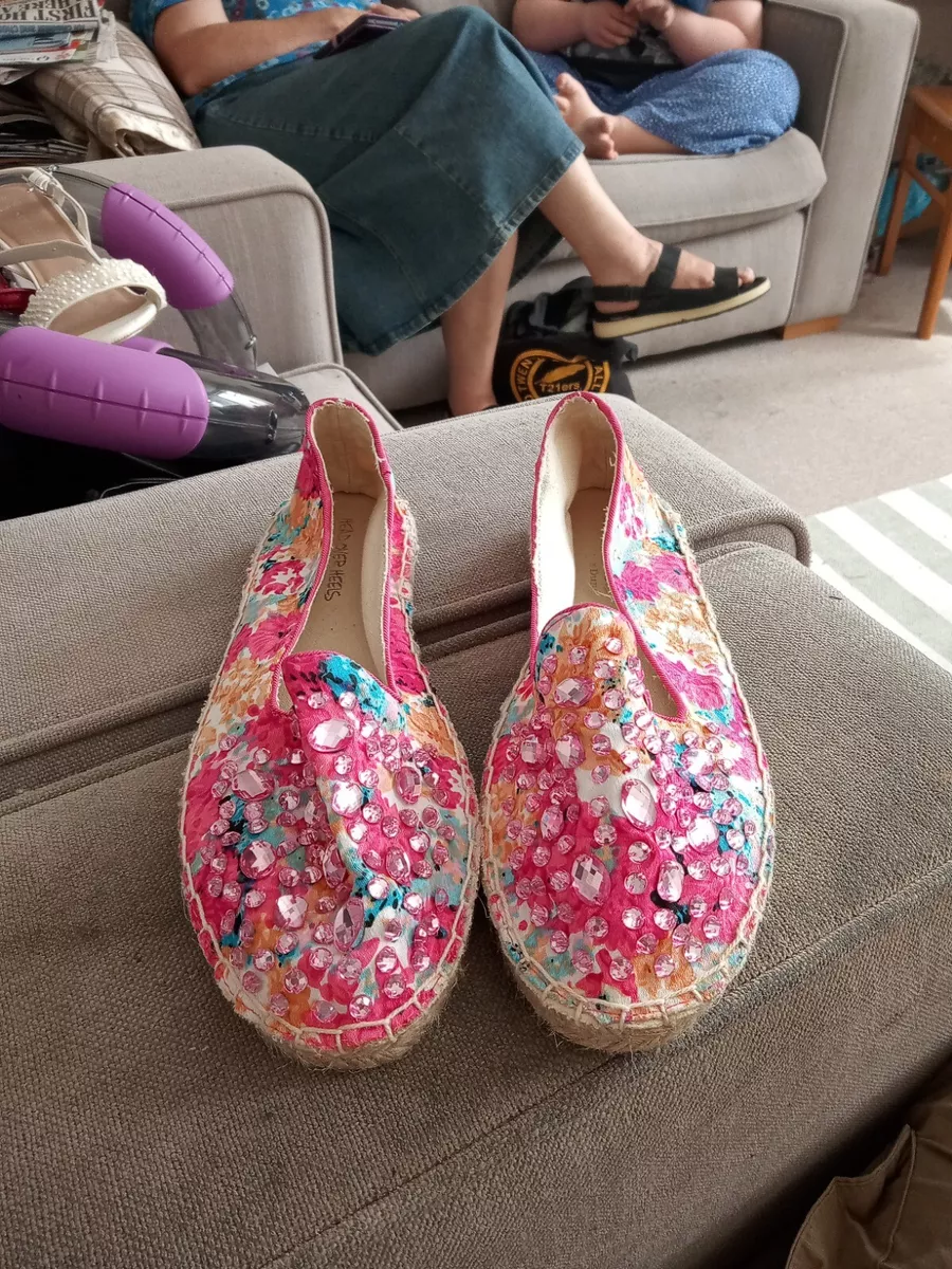 Head over heels pink shoes sale