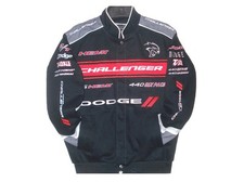 Authentic Dodge Challenger Racing Cotton embroidered Jacket JH Design L