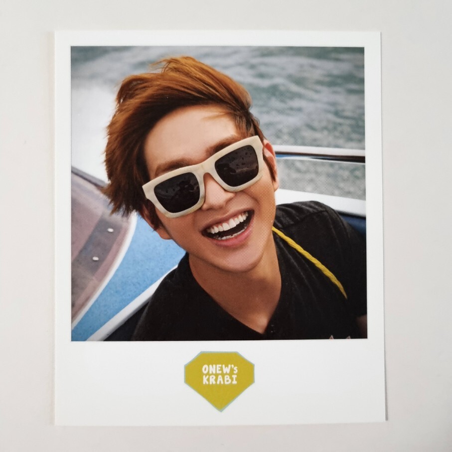 SHINEE Official Photocard Polaroid Card Original Surprise Vacation