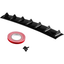 Shark Fin 7 Wing Lip Diffuser Rear Bumper Chassis 33 Black Abs Universal Shark Fin 7 Wing Lip Diffuser Rear Bumper Chassis 33 Black Abs Universal