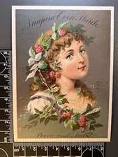 Antique Victorian Era Trade Card - Niagara Corn Starch 