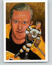 1987 Cartophilium Hockey Hall of Fame #235 Bill Quackenbush V54196