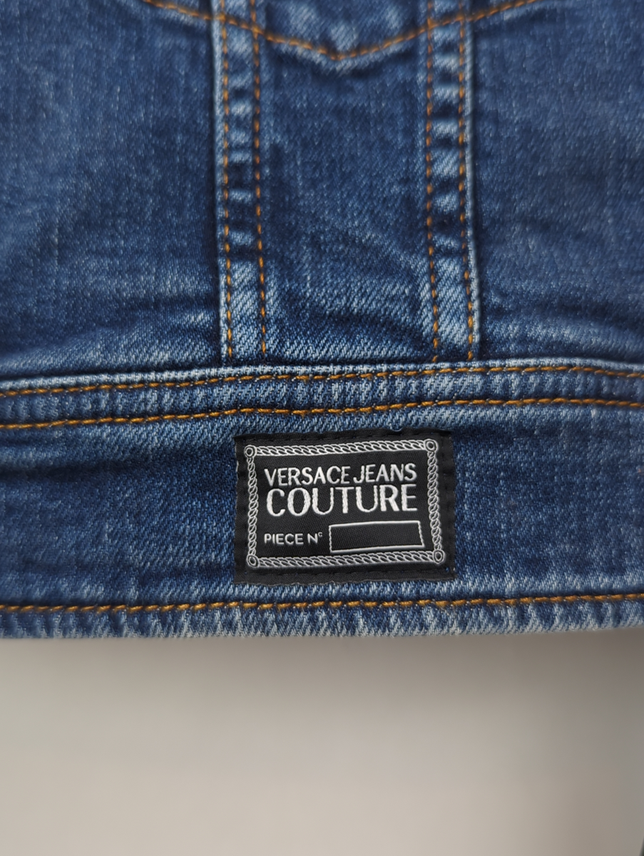 NWT $900 VERSACE JEANS COUTURE Men's Sz IT 52 US 42 Indigo 5