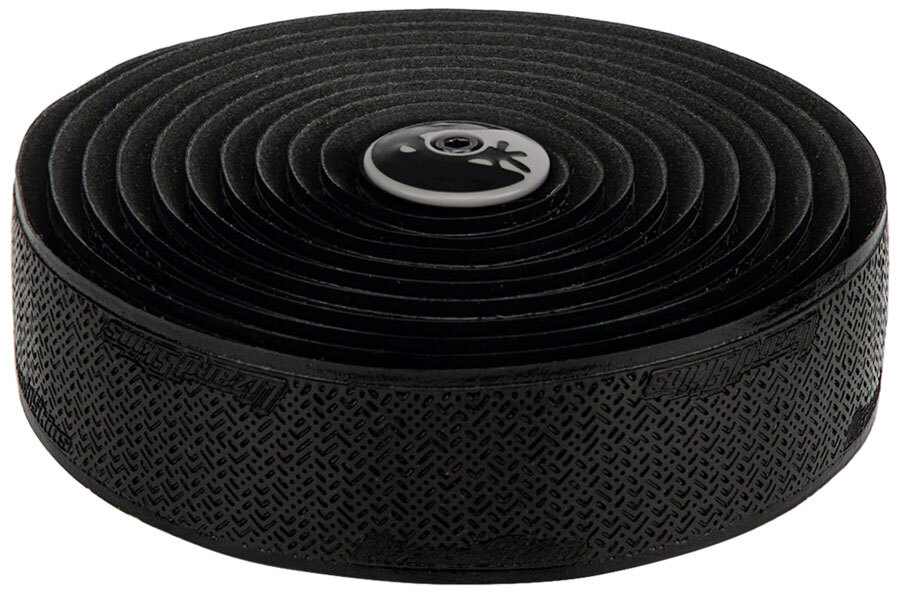 Клейкая лента из кожи ящерицы DSP Bar Tape V2 - 4,6 мм, черная как смоль