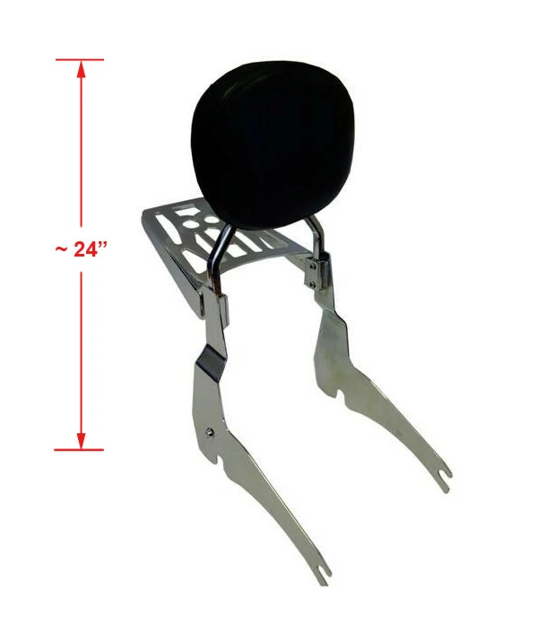 07+ Barra Sissy desmontable y portaequipajes Honda Shadow Ace Sabre VT1100 C2 Foto 2 de 4