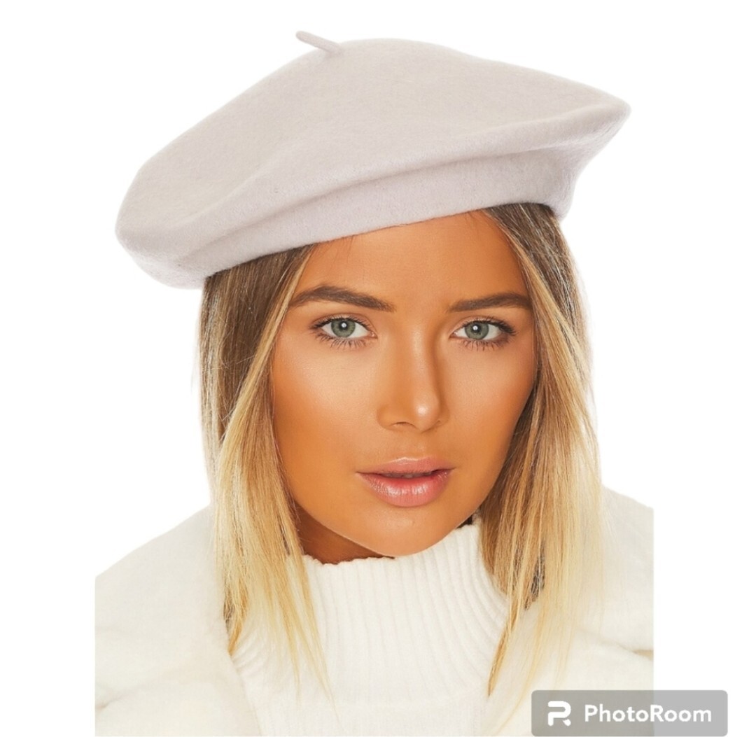 Betmar New York Beret Hat Womens One Size 100% Wool Felt  display picture 1