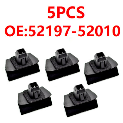 5X Fits For Toyota Highlander Bumper Bracket Moulding Clips 52197-52010