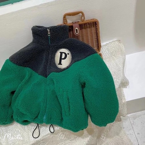 New Plush Boys Jacket Winter Plus Velvet Children Coat Zipper Fashion Keep - Picture 11 of 15
