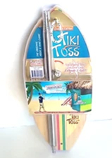 Tiki Toss Original Hook And Ring Game 100% Bamboo - Deluxe Edition GREAT GIFT