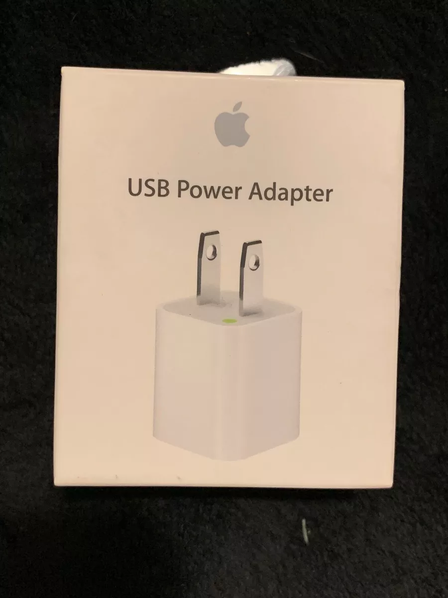 NEW Apple USB Power Adapter 5W White (MD810LL/A) 885909627301 | eBay