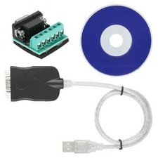USB 2.0 to RS485 RS-485 DB9 COM Serial Port Device Converter Adapter Cable