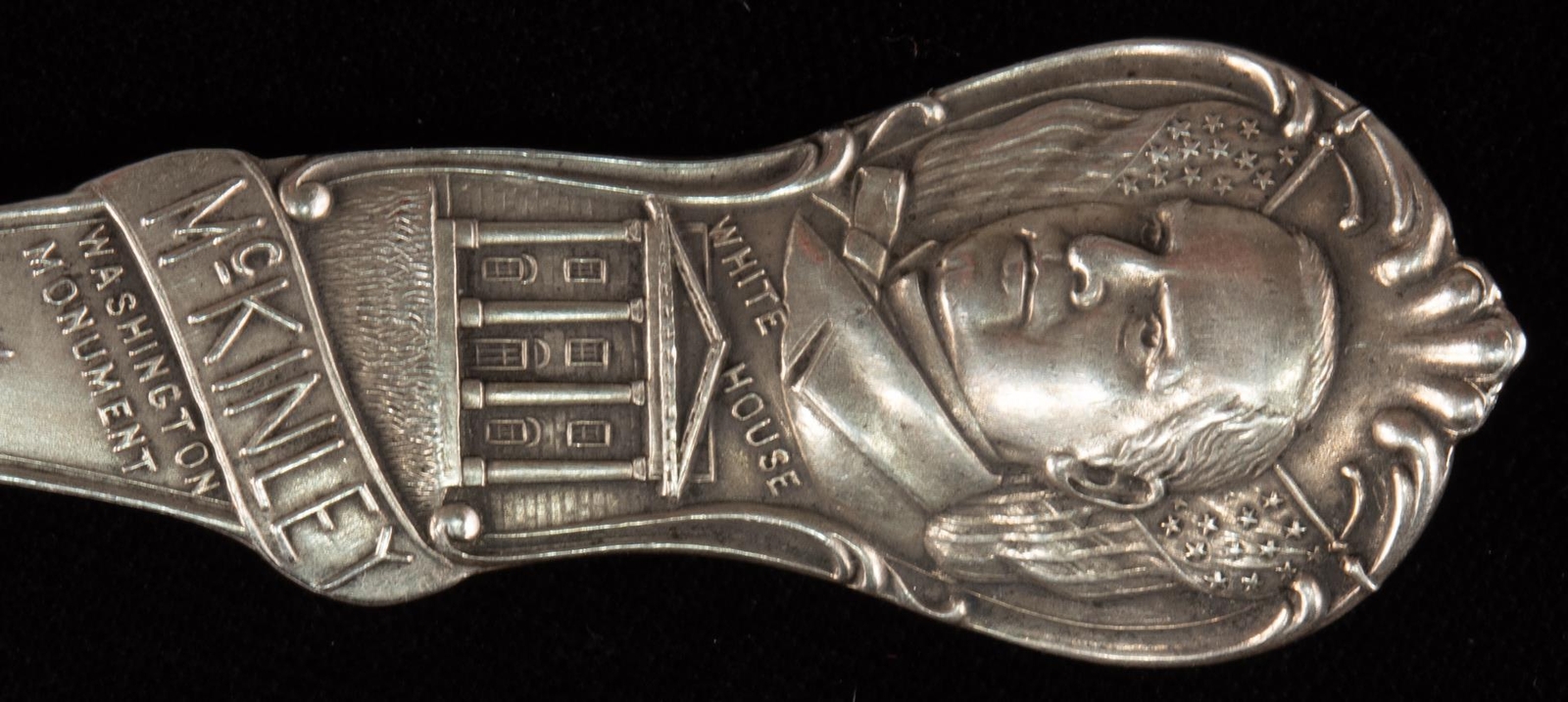 Sterling Spoon Souvenir WILLIAM McKINLEY Watson Mechanics Sterling Co