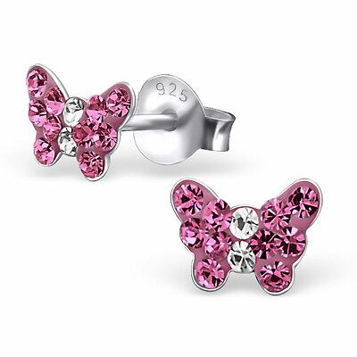 Monkimau Flamingo Kinder Ohrringe Aus 925 Silber – Hypoallergen & Süß Für Mädchen