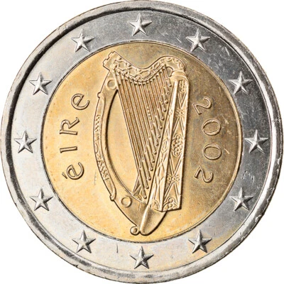 [#830330] IRELAND REPUBLIC, 2 Euro, 2002, Sandyford, SUP, Bi-Metallic, KM:39 - Photo 1/2