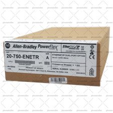 New Allen-Bradley 20-750-ENETR PowerFlex750 Dual-port EtherNet-IP Adapter Module