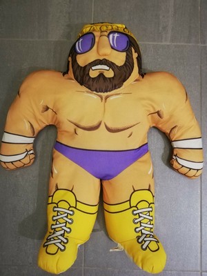 Vintage 1990 Tonka Macho Man Randy Savage WWF Wrestling Buddies Pillow Plush wwe | eBay