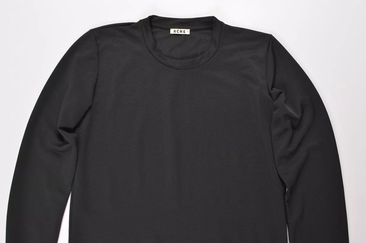 Acne Studios Blix Nylon PAW13 Longsleeve T-Shirt Top Made in