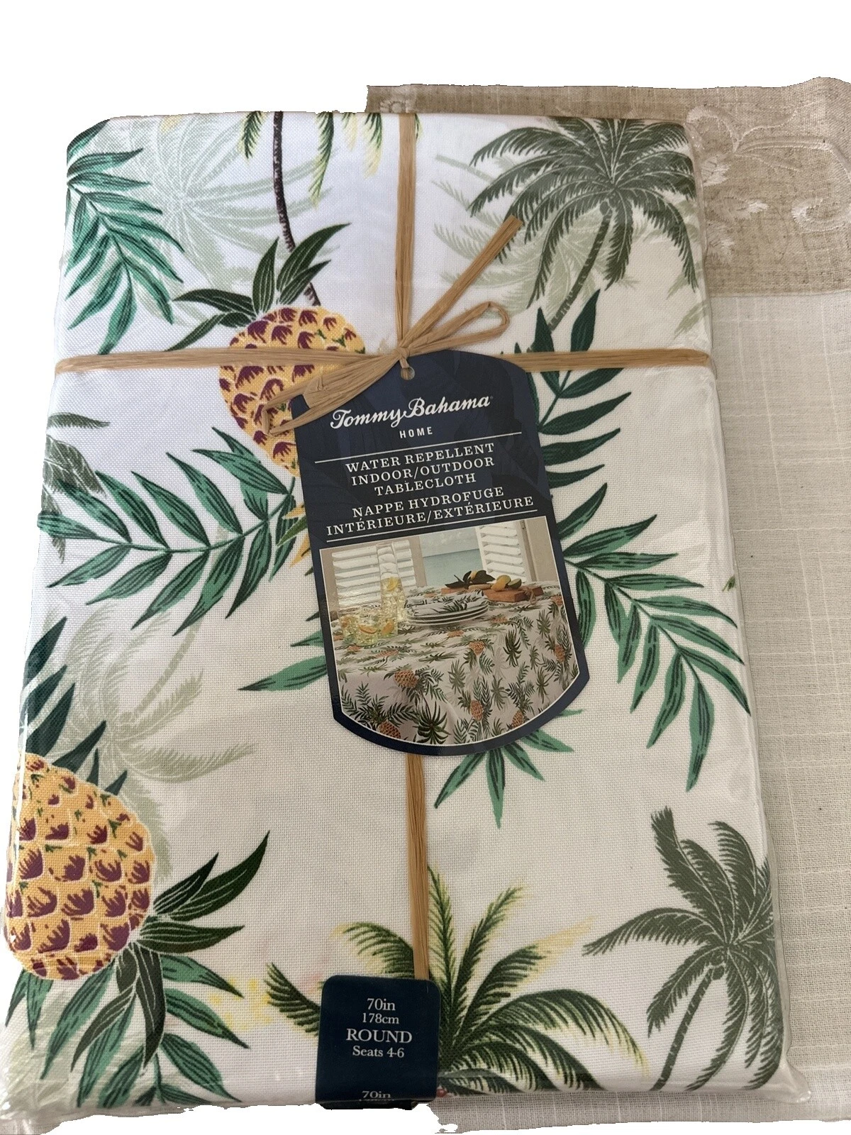 Manteles Tommy Bahama 100% Poliéster