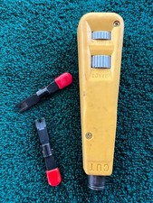 H.F. Wilson HFW19000  Punch Down Impact Tool  with 2 Blades  99  110  USED