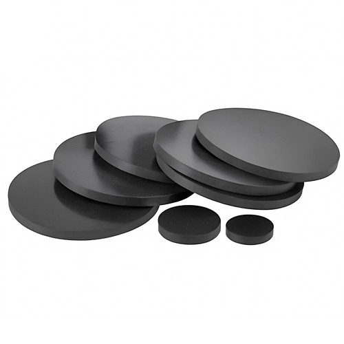 NBR Rubber Solid Discs Flat Round Pad Sealing Non-Slip Cushioning Dia 5mm-150mm - Bild 10 von 266