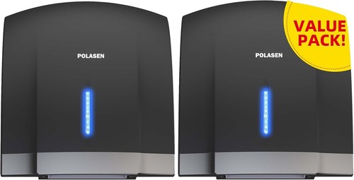 Compact Touchless Hand Dryers - Energy Saver Mode, Pack of 2 for Bath & Restroom - Picture 3 of 8