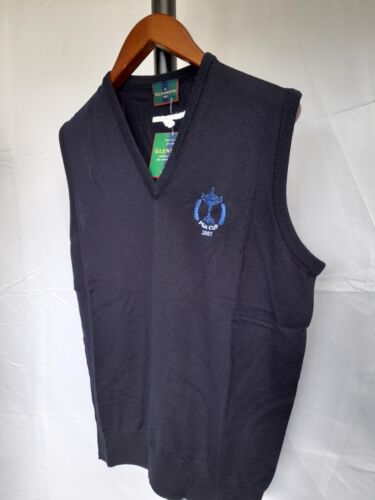 GLENMUIR Pga Cup 2007 Sleeveless Golf Jumper Tank Top Seeater Men's M Brand New  - Picture 1 of 4