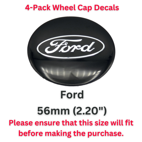 1 Set Wheel Center Cap Decal Emblem Stickers 56mm / 2.20" CHOOSE YOUR STYLE - Picture 16 of 19