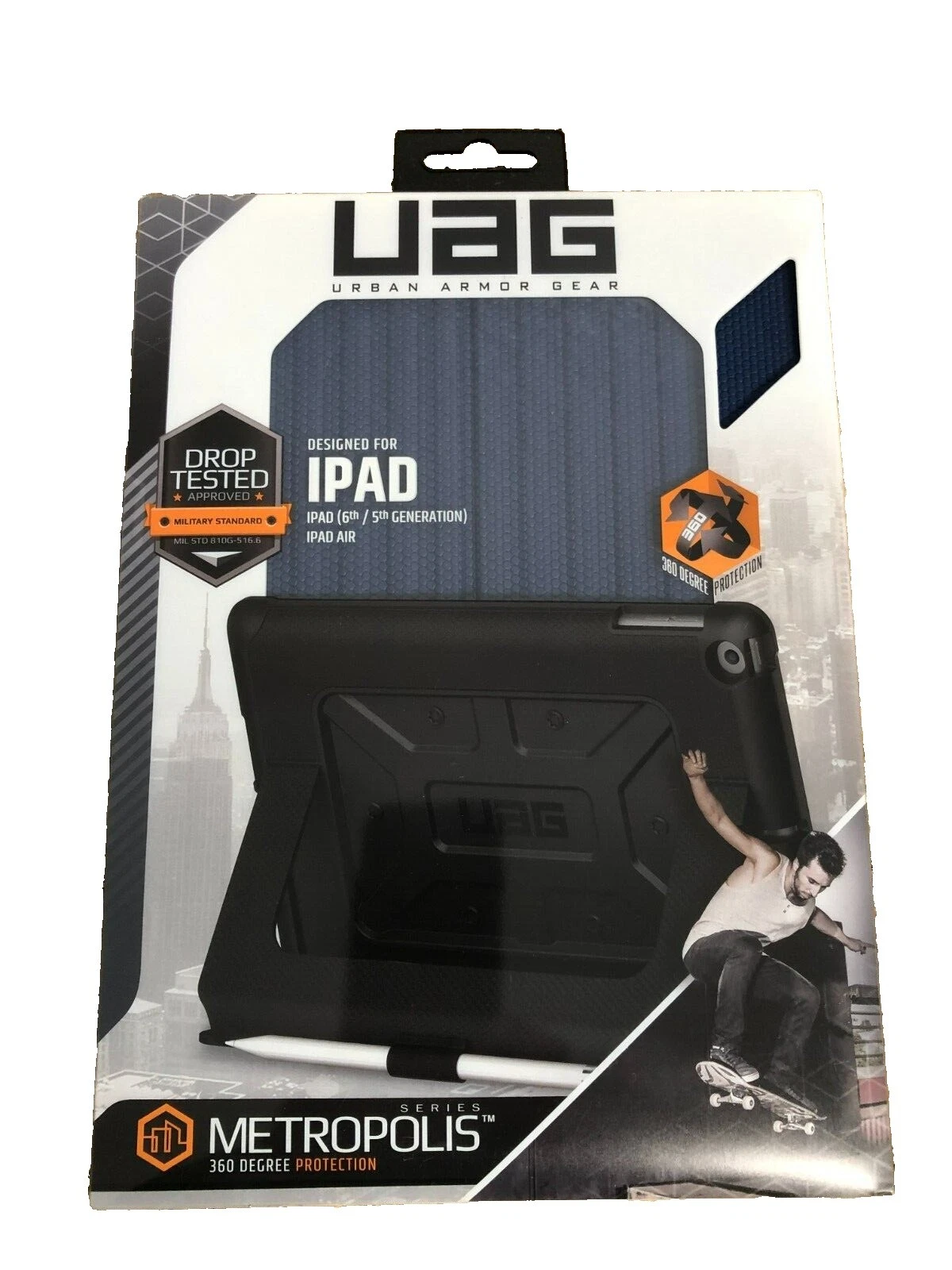 Carcasas de protección/Skins lector electrónico URBAN ARMOR GEAR Tablets y Estuches, Fundas y teclado Folios Para Apple