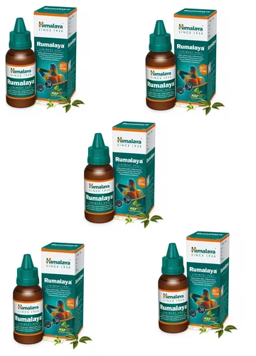 🌿 Himalaya Rumalaya Oil 60ml – Pack of 5 | Natural Ayurvedic Pain Relief Oil |
